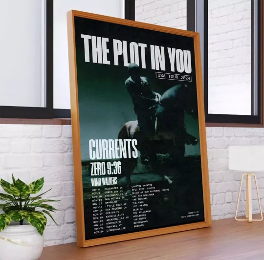 Discover The Plot In You announce 2025 North American Tour Poster