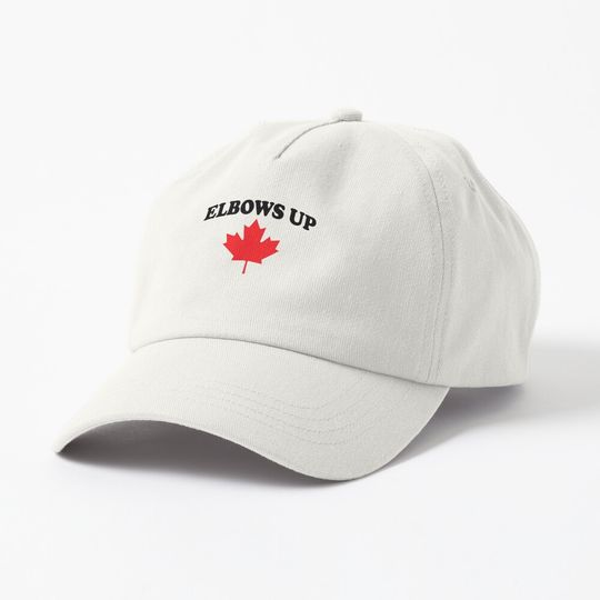 Discover Elbows Up Never 51 80s Cap