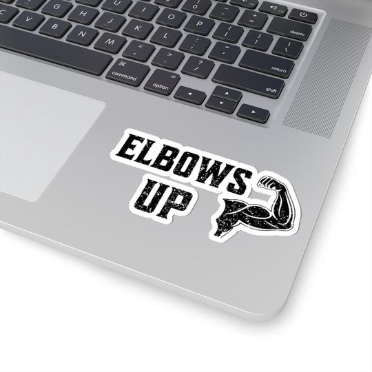 Discover Elbows Up Canada PNG SVG, Black & White Digital Print, Hockey Culture Art