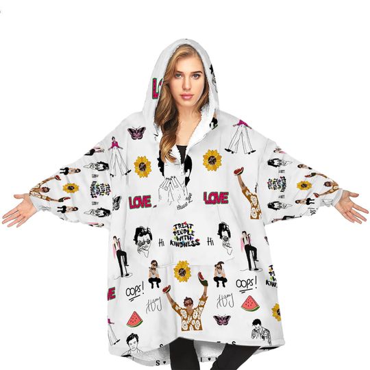 Discover CUSTOM STYLES BLANKET HOODIE  sherpa blanket hoodie oversize