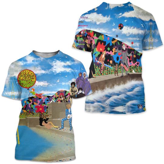 Discover Prince And The Revolution Around The World In A Day Album Cover AOP 3D T-shirt