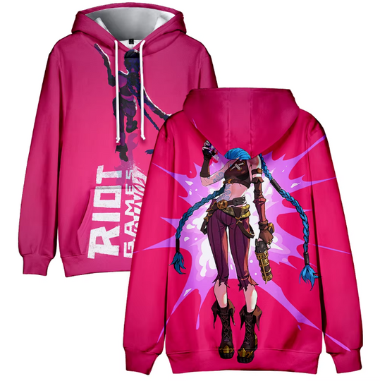 Discover 2024 Arcane Season 2 Hoodie Mercch 3D