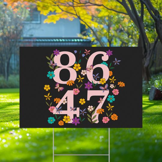 Discover 8647 Yard Sign, Subtle Anti Fascism, The Only Minority Billionaires, Tax The Rich