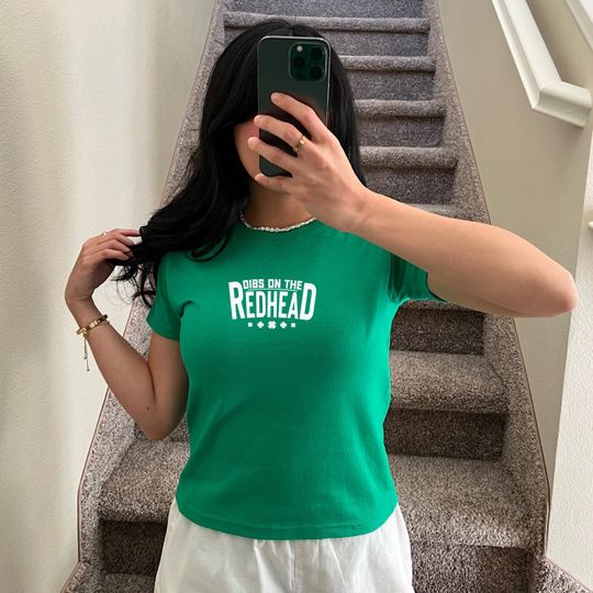 Discover Dibs On The Redhead Baby Tee