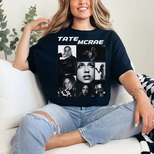 Discover Tate Mcrae Shirt, Vintage Tate Mcrae Shirt, Tate Mcrae Retro Tshirt