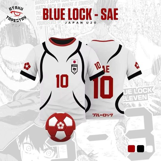 Discover Blue Lock U20 Sae Kaiser and Isagi Yoichi 3D Shirt