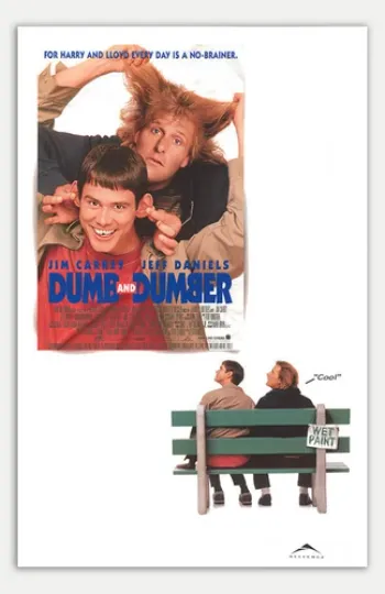 Discover Dumb And Dumber Movie Poster Wall Art, Home Decor
