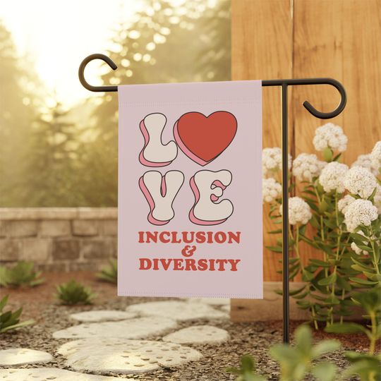 Discover Valentines Day Garden Flag, Social Activist Flag, Democrat Garden Flag