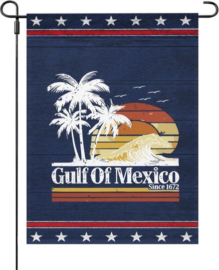 Discover Gulfs Of Mexico Since 1672 Outdoor Flags