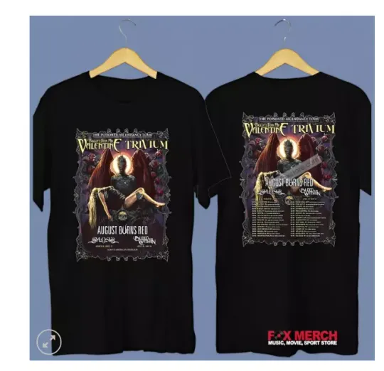 Discover Trivium and Bullet For My Valentine bring The Poisoned Ascendancy Tour 2025 T-Shirt