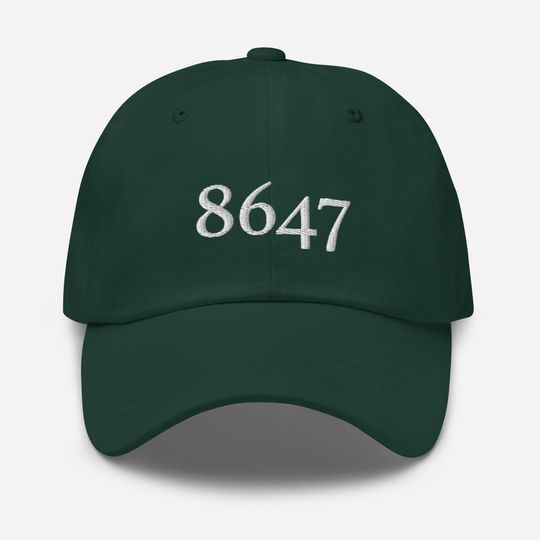 Discover 8647 Hat, Subtle Anti-Trump Hat, FDT, Anti-Maga, Anti- Fascist Hat, The People Have The Power,