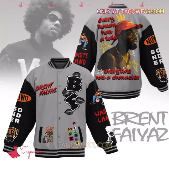 Discover bre fz Every Human Has A Tale Every Tale Has A Character Baseball Jacket