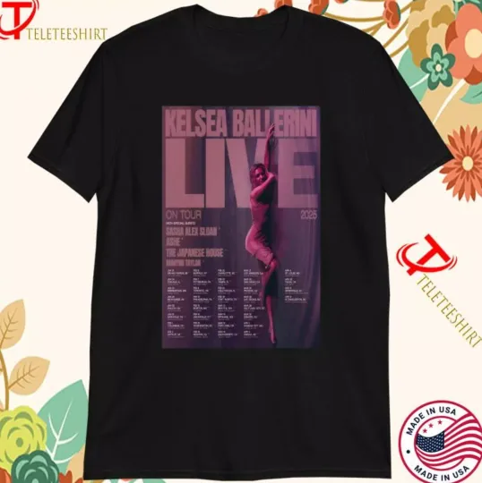 Discover Kelsea Ballerini Live On Tour 2025 T-Shirt