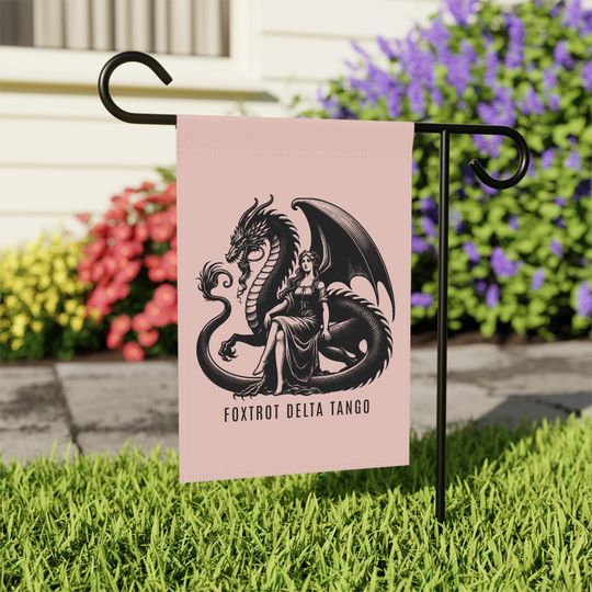 Discover Foxtrot Delta Tango Garden Flag, Democrat Garden Flag, Leftist Garden Flag