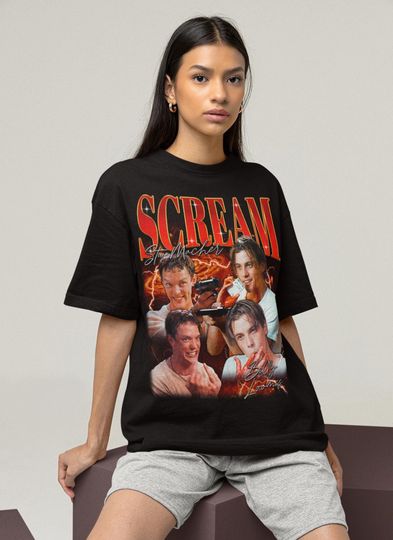 Discover Scream Billy & Stu Shirt,billy loomis t shirt,stu macher scream shirt,stu macher shirt,skeet ulrich shirt,scream merch,scream tee shirt