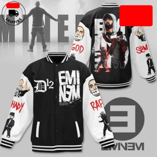 Discover Eminem Baseball Jacket Great design shirt