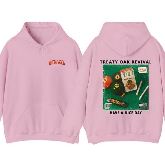 Discover Treaty Oak Revival Sweatshirt, Unique Album Cover Hoodie