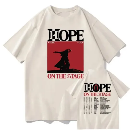 Discover J-Hope Hope on The Stage Tour Tshirts Graphic Print T-shirts