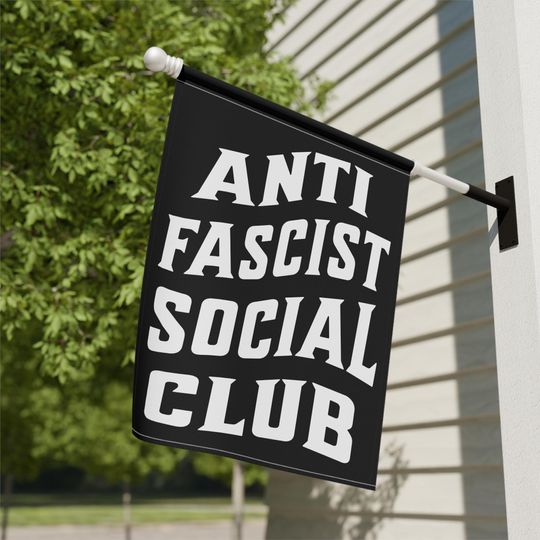 Discover Anti Fascist Flag, Resist Fascism Flag, Anti Trump Feminist Flag