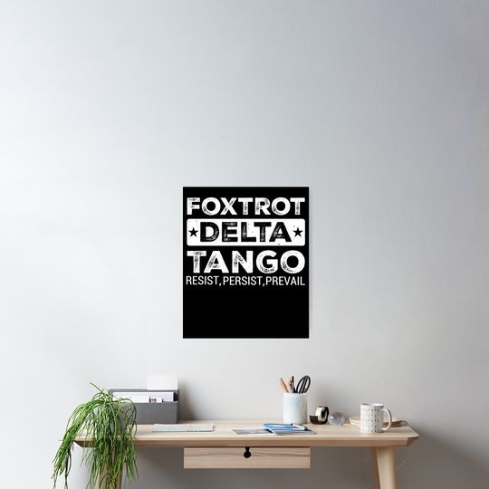 Discover Foxtrots Delta Tangos Poster