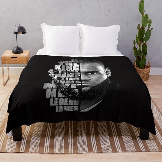 Discover LeBron James - Legacy Throw Blanket