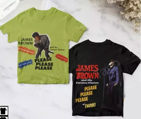 Discover James Brown And His Famous Flames Please Please Album AOP 3D T-shirt