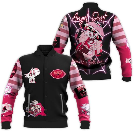 Discover Hazbin Hotel Baseball Jacket
