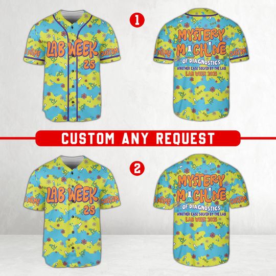 Discover Personalized Lab Week 2025 Baseball Jersey, Custom Name Laboratory