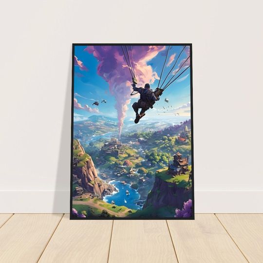 Discover Epic Battle Royale Victory Poster, Ultimate Victory Art Print