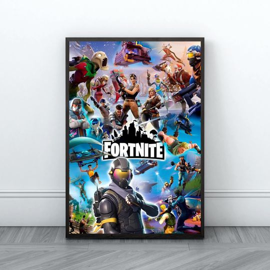 Discover Battle Royale Victory Poster, Gift For Son, Action Game Art