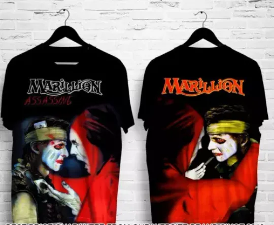 Discover Marillion Assassing Song Graphic AOP 3D T-shirt