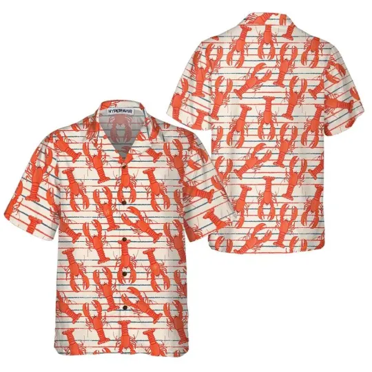 Discover Lobster Hawaiian Shirt, Button Down