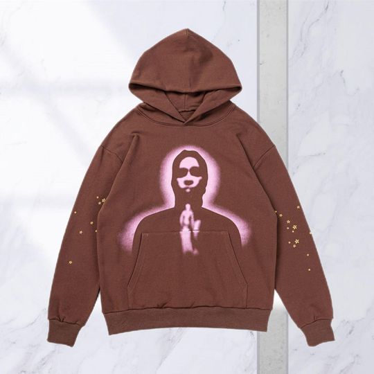 Discover 555555 Hoodies | Spider Web Print Hoodies | Oversized Hoodie