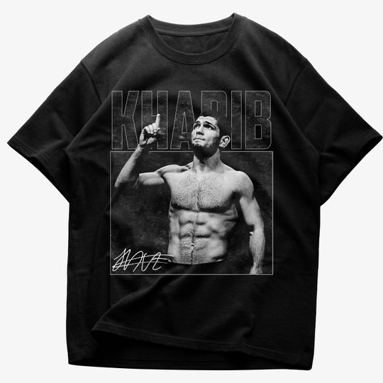 Discover Khabib Nurmagomedov Bootleg Style Shirt, Khabib Nurmagomedov T-Shirt