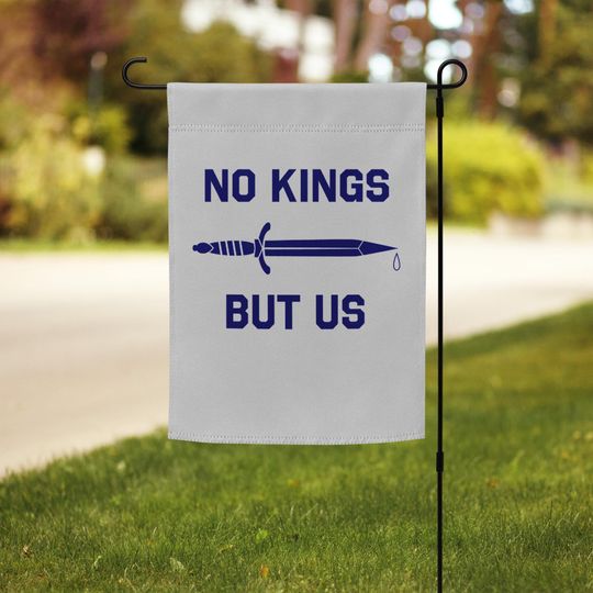Discover No Kings But Us Flag American Independence Garden flag