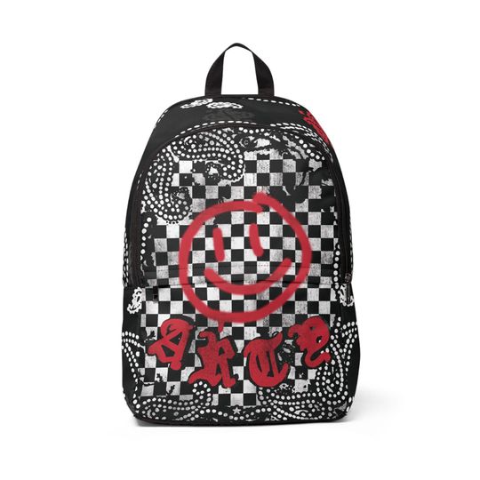 Discover ARTY BANDANA CHECK Unisex Fabric Backpack