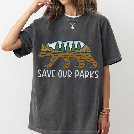 Discover Protect Our Parks National Parks Resist Shirt, National Park Gift Tee, Nature Activism Tee