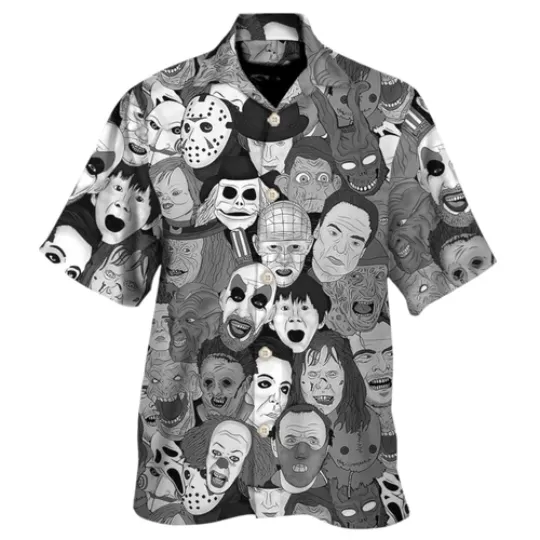 Discover Horror movies hawaiian shirt
