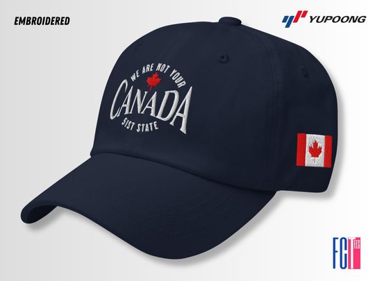 Discover Elbows Up Canada Cap, Patriotic Canada Flag Baseball Cap, Canada Not For Sale Hat