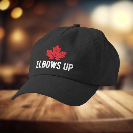 Discover Elbows Up Canada Cap, Patriotic Canada Flag Baseball Cap, Canada Not For Sale Hat