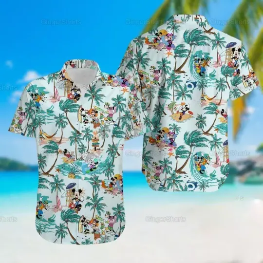 Discover Mickeyy and Friends Hawaiian Shirt,Summer Vacation Hawaii Shirt