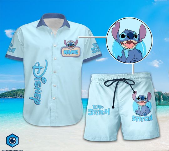 Discover Custom Stitchh Summer Vacation Shirt | Disneyyworld Stitchh Hawaiian Shirt | Lilo And Stitchh Shirt