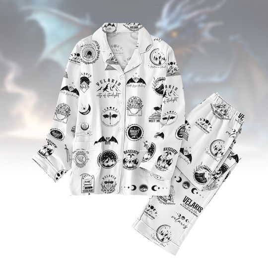 Discover Velaris Pajamas Set, Velaris City of Starlight Pajamas Set