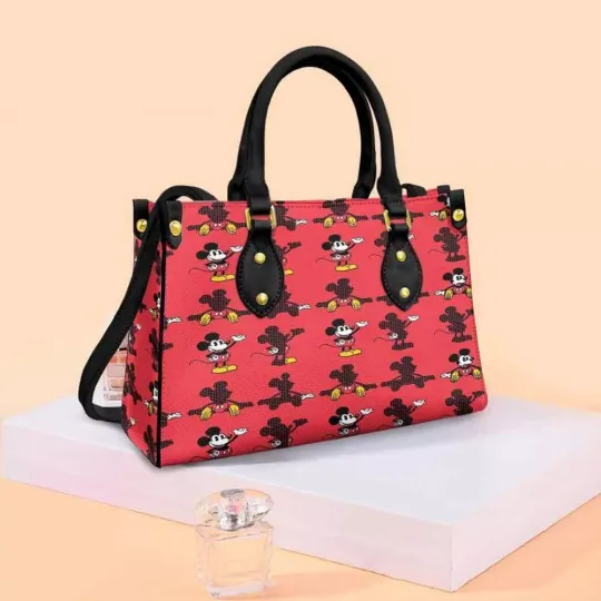 Discover Personalized Disneyyy Mickeyy mouse Leather Bags, Gifts for Her