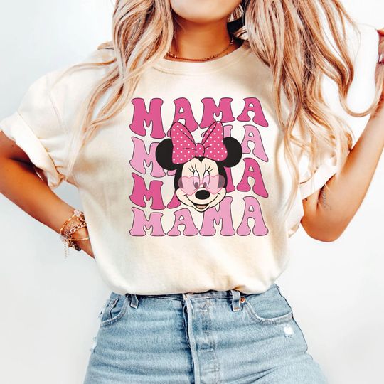 Discover Minni Mama Pink Shirt, Gift For Mom, Mothers Day Shirt