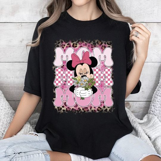 Discover Mom Mom Mom Disneyyy Minniee Shirt, Minniee Mouse Mother Shirt