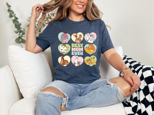Discover Disneyyy Best Mom Ever Shirt, Disneyyy Mom Shirt, Mom and Kid Shirt, Mothers Day Shirt