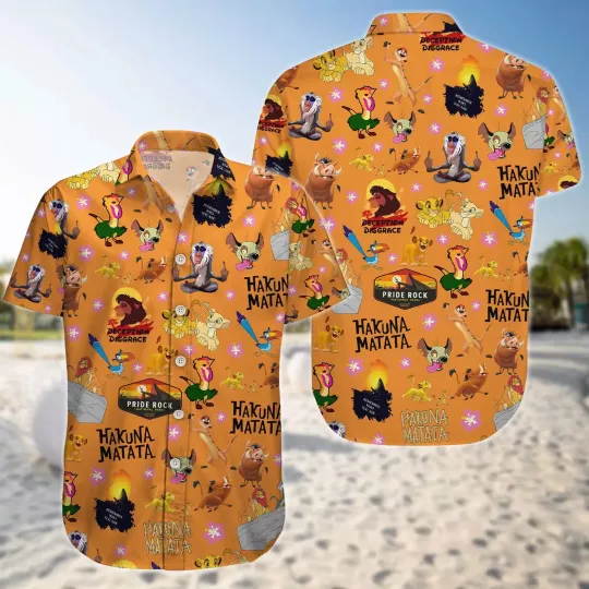Discover Disneyyy Lion King 3D HAWAI SHIRT Mother Day Gift