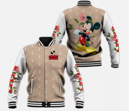 Discover Good HOt shirt Mickeyy Disneyyy Baseball Jacket For Fan