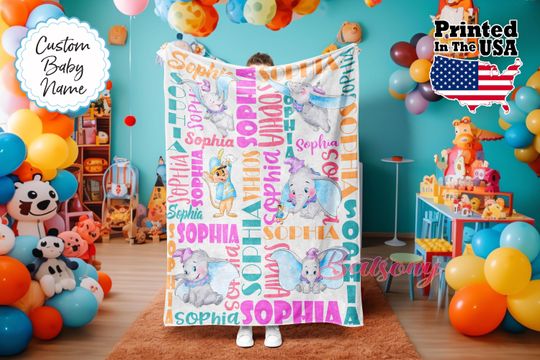 Discover Custom Cartoon Blanket For Boy and Girl, Personalized Cartoon Blanket For Kids